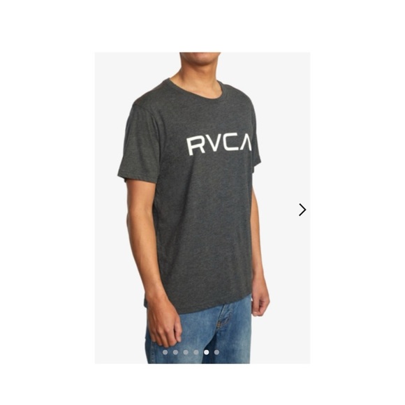 NWT Big RVCA Tee Men's Slim Fit Small - Picture 3 of 10